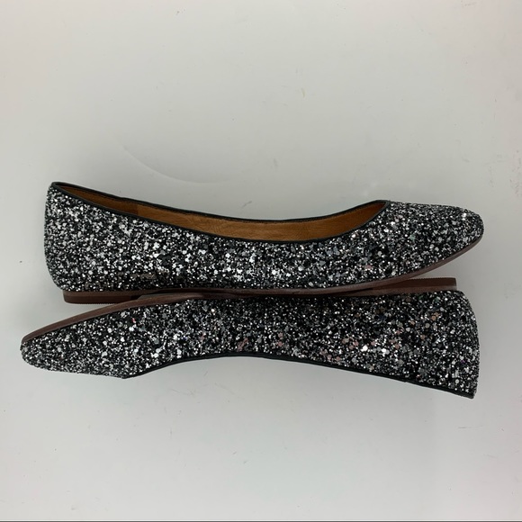 4/$25 1937 footwear for Madewell. Glitter flats size 8.5 - Picture 6 of 10